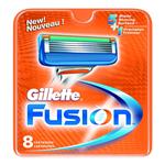 GILLETTE FUSION 8CARTRIDGES..